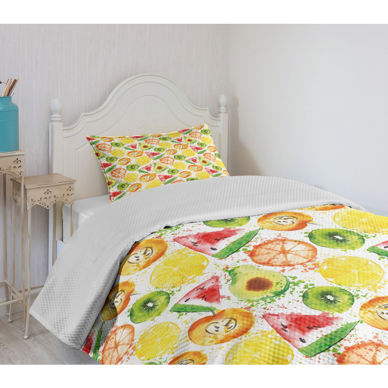 Paintbrush Plants Seed Bedspread Set