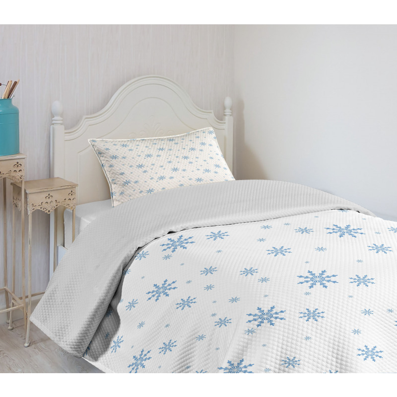 Cold December Frost Bedspread Set