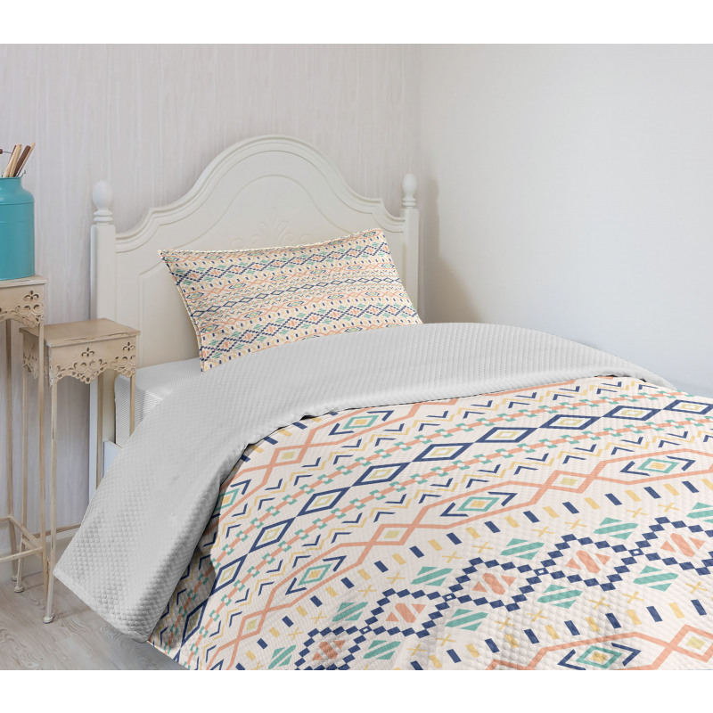 Tribal Culture Native Bedspread Set