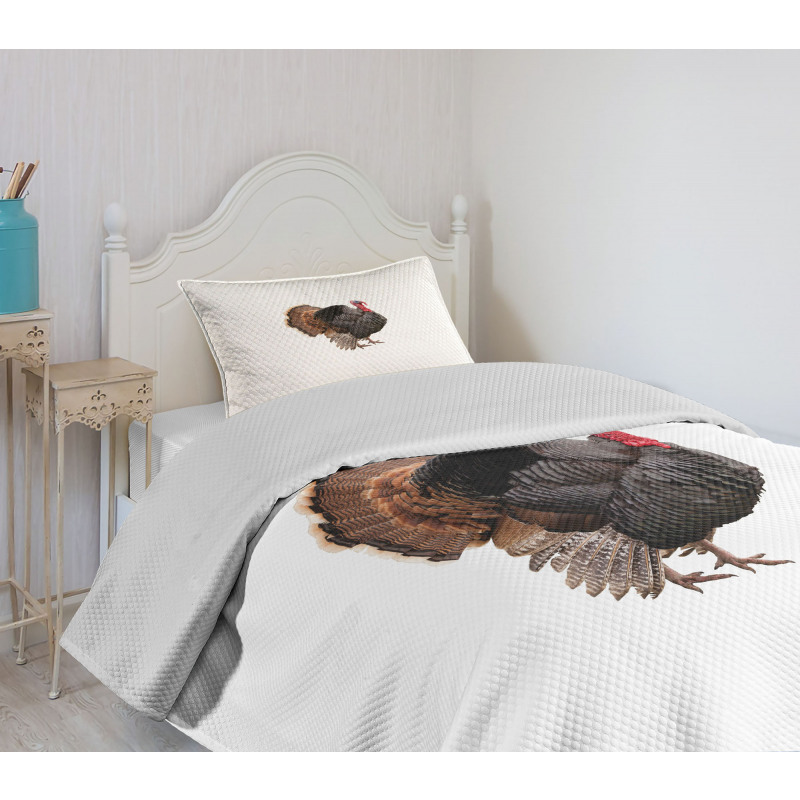 Farm Animal Portrait Bedspread Set