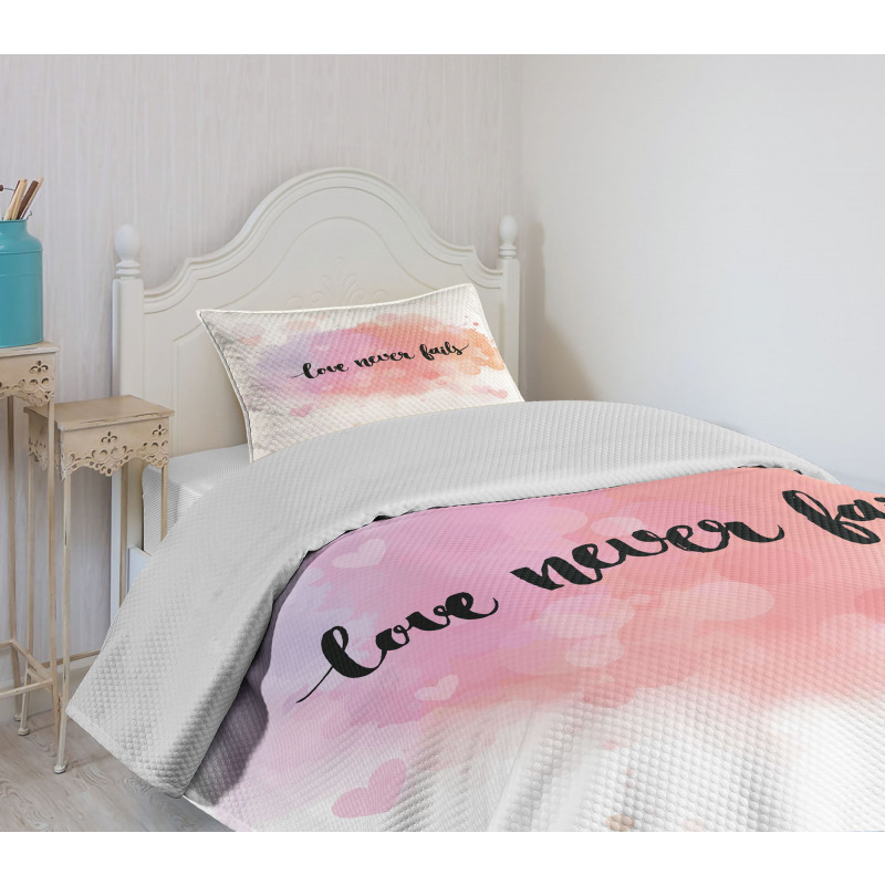 Dreamy Pastel Romantic Bedspread Set