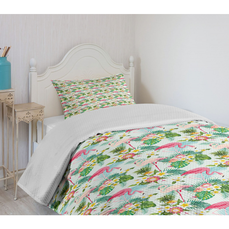 Fresh Exotic Jungle Bedspread Set