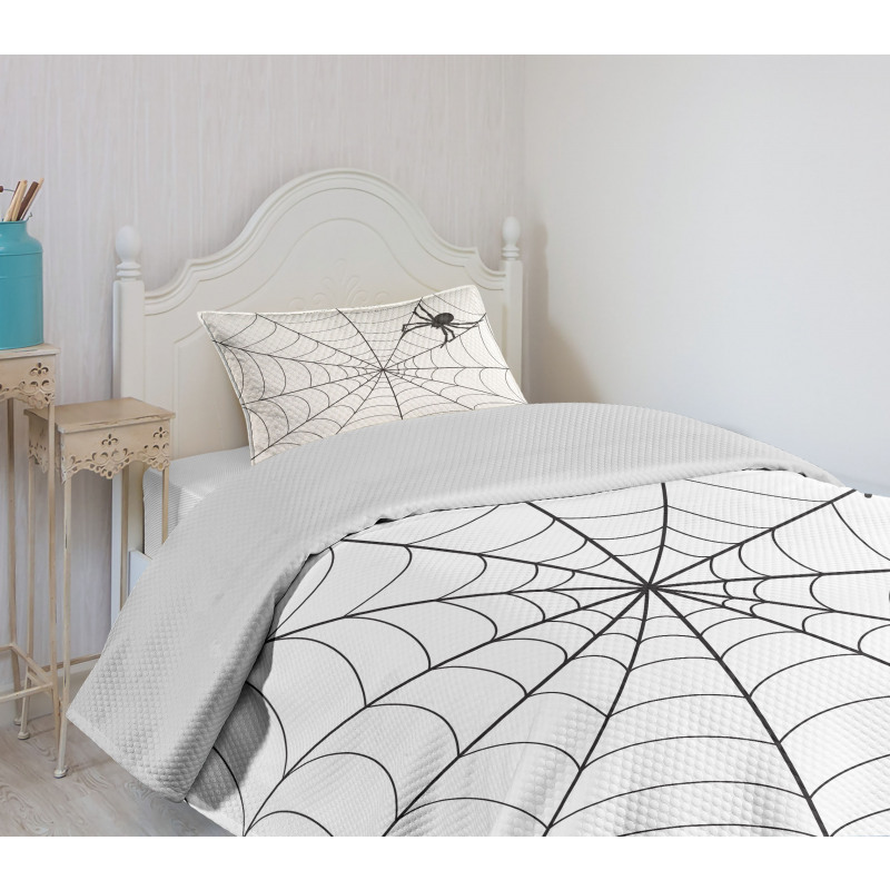 Gothic Creepy Catch Bedspread Set