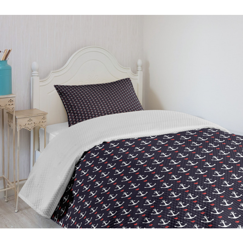 Romantic Cruise Trip Bedspread Set