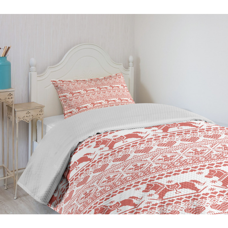 Horses Hearts Angels Bedspread Set