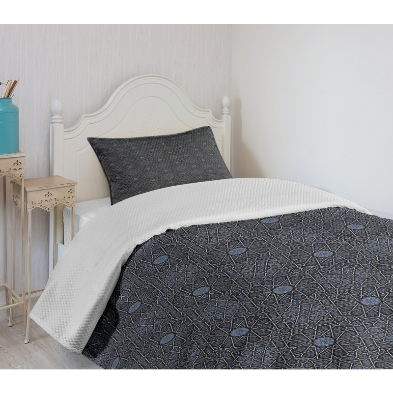 Geometric Star Royal Bedspread Set