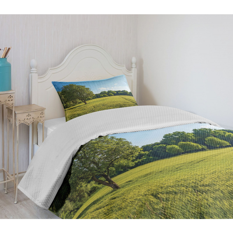 Uplifting Nature Photo Bedspread Set