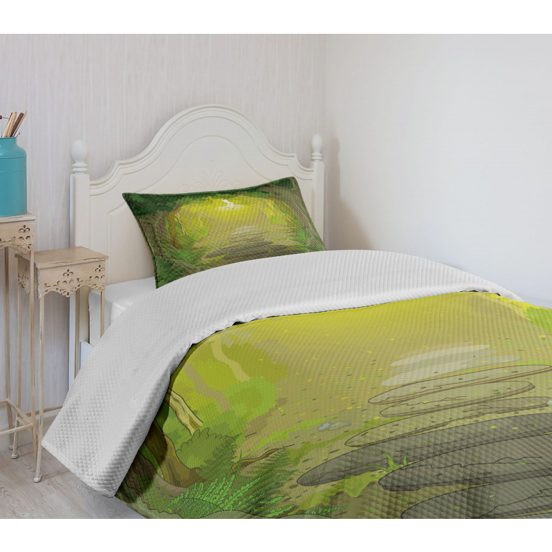 Pathway Trees Bedspread Set