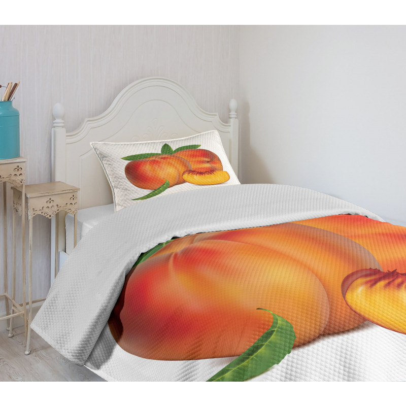 Vivid Vitamin Rich Snack Bedspread Set
