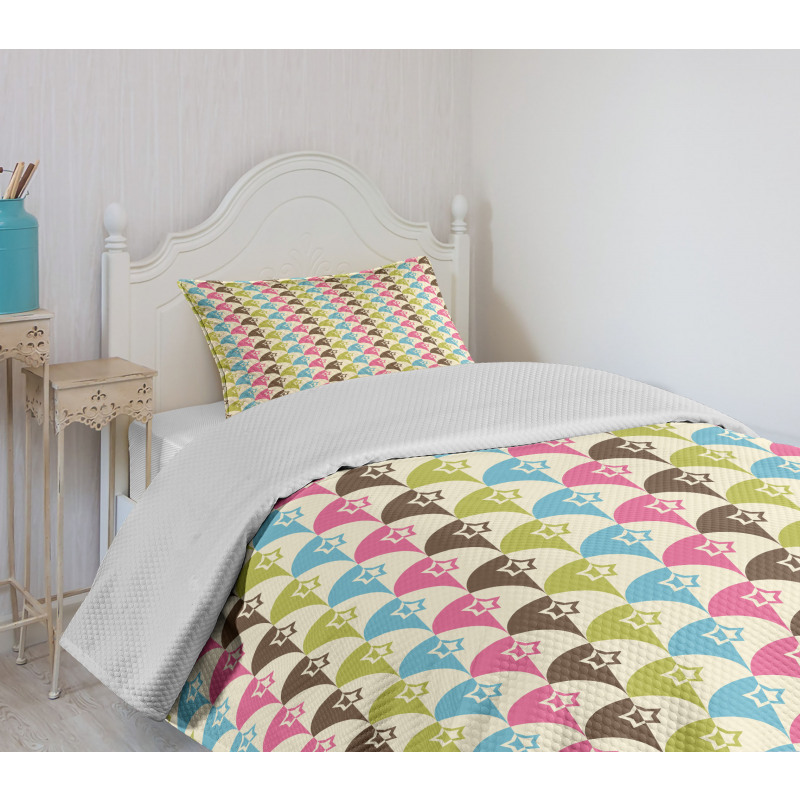 Scales with Stars Bedspread Set