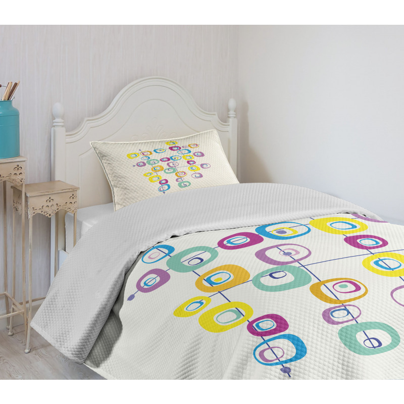 Cool and Crazy Art Bedspread Set