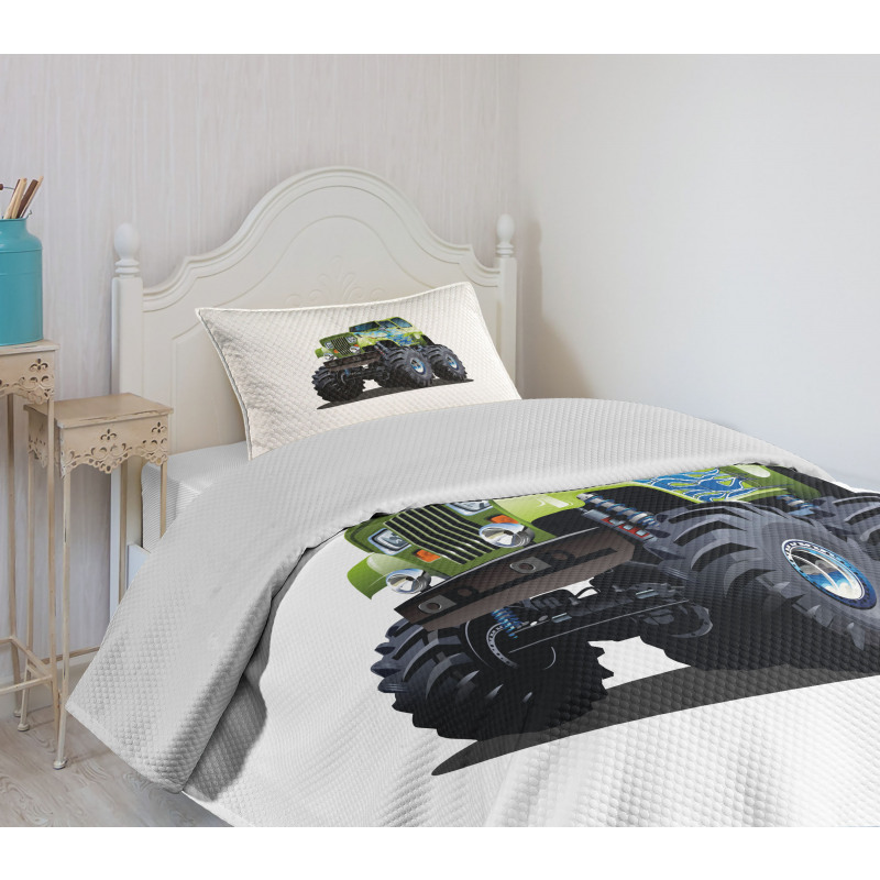 Monster Truck Off Road Bedspread Set
