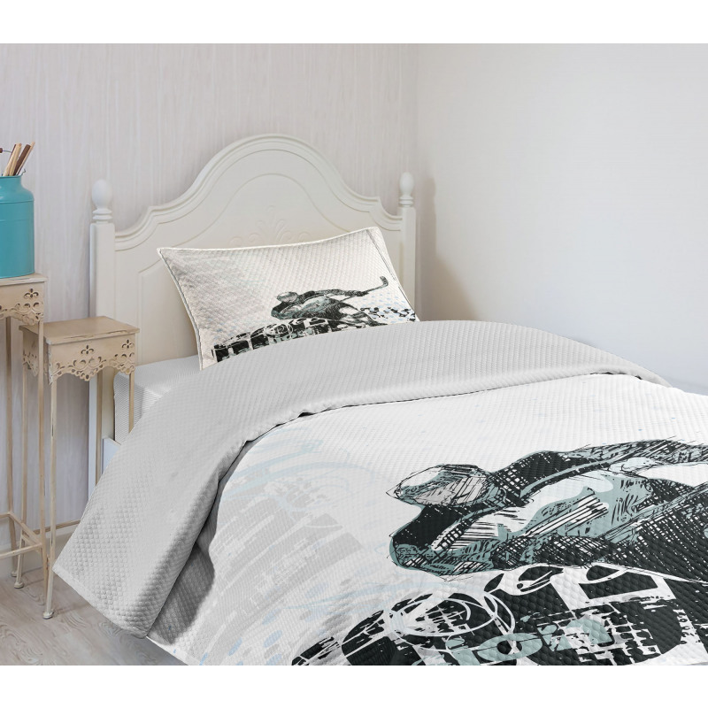 Professional Goaltender Bedspread Set