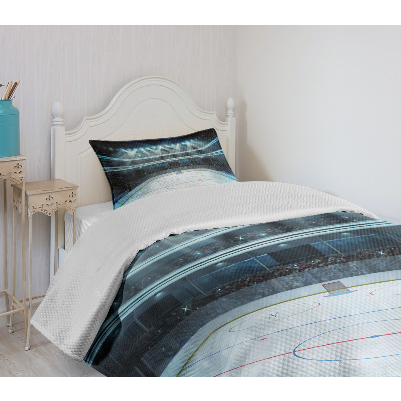 Sport Arena Photo Fans Bedspread Set