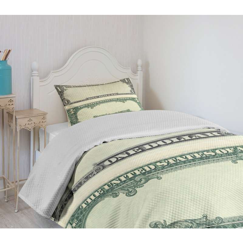 Dollar Buck Bedspread Set