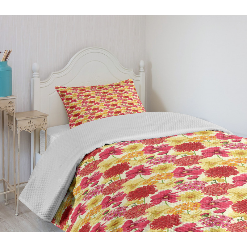 Botanical Elements Petal Bedspread Set