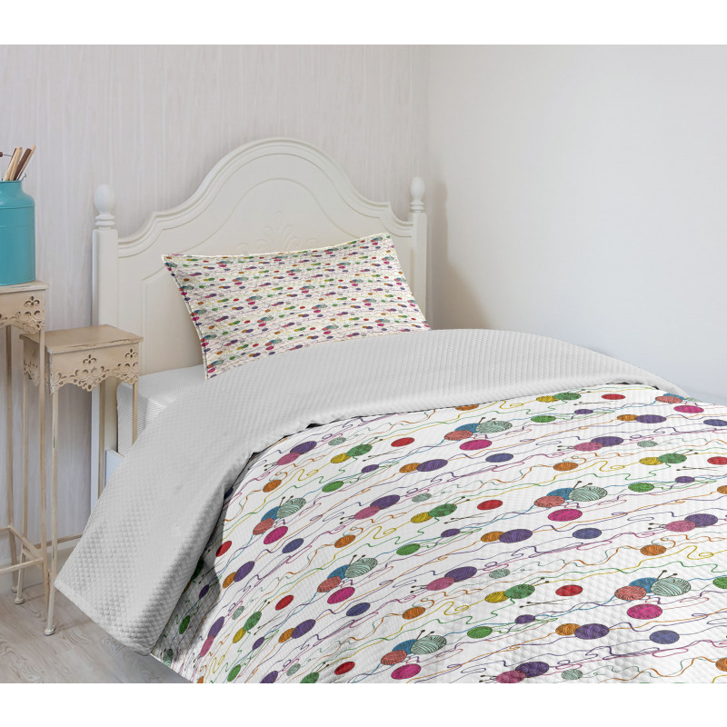 Hobby Themed Balls Bedspread Set