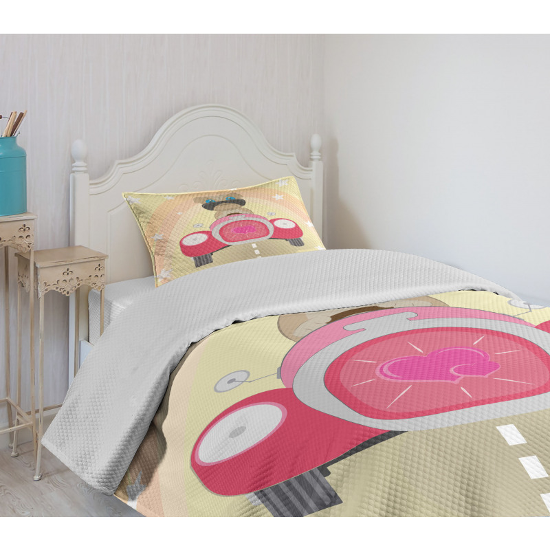 Superhero Puppy Bedspread Set