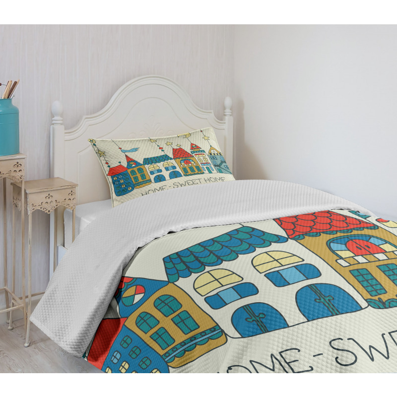 Apartments Town Bedspread Set