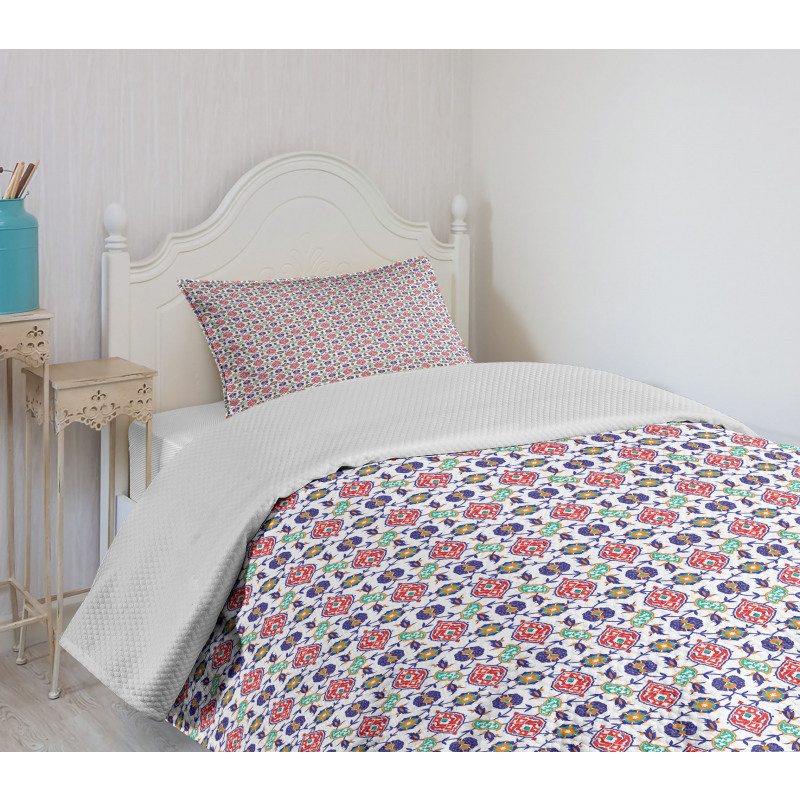 Timeless Eastern Motifs Bedspread Set