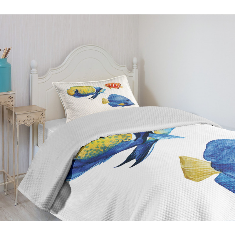 Tropic Accents Aquarium Bedspread Set