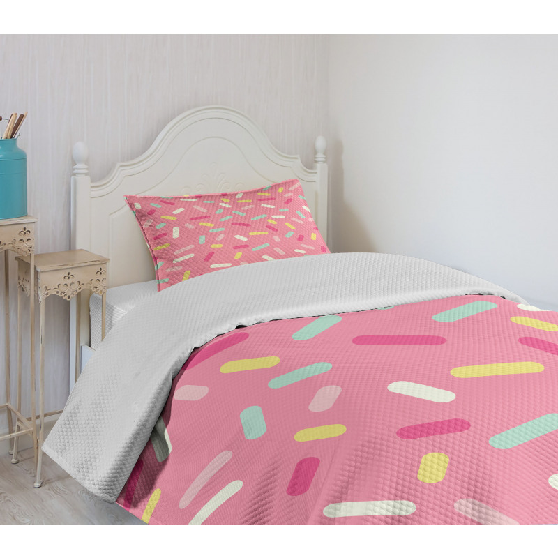 Donut Sprinkles Bedspread Set