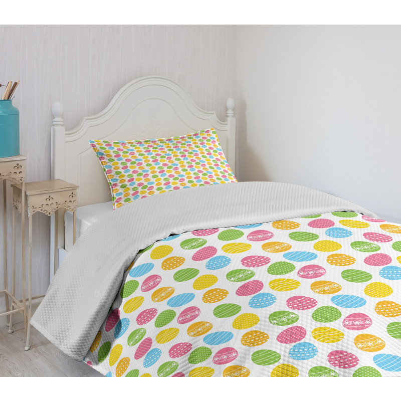 Greeting Spring Holiday Bedspread Set