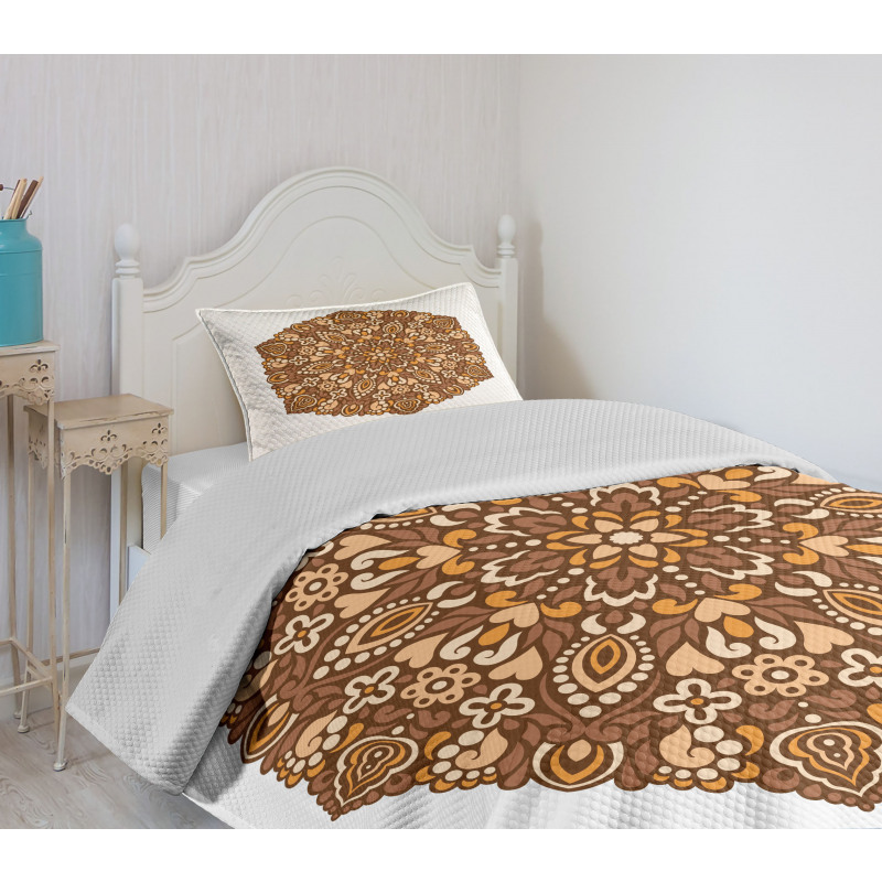 Ornate Mandala Bedspread Set