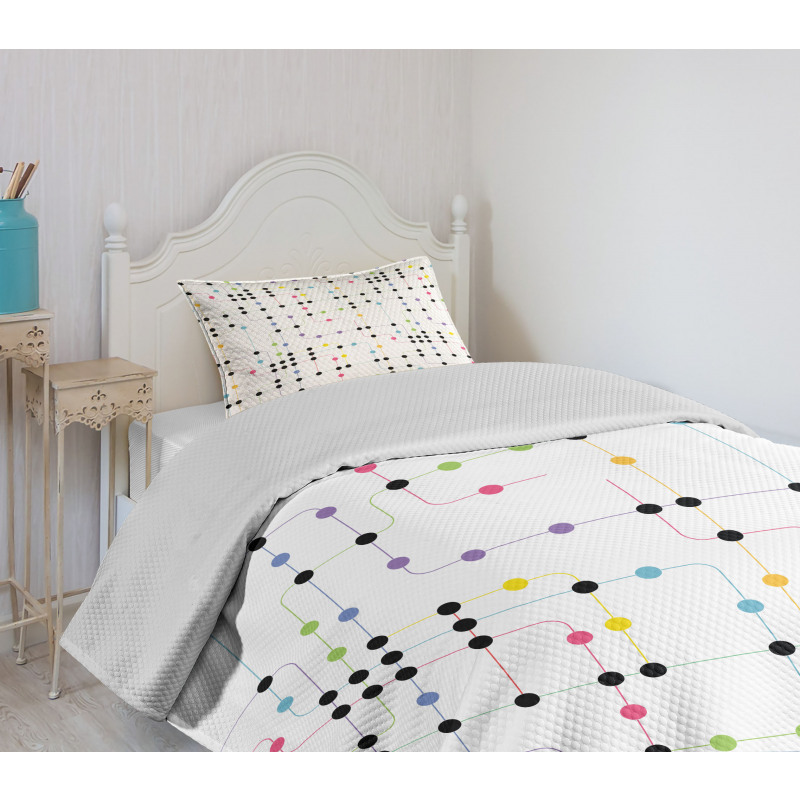 City Metro Scheme Bedspread Set