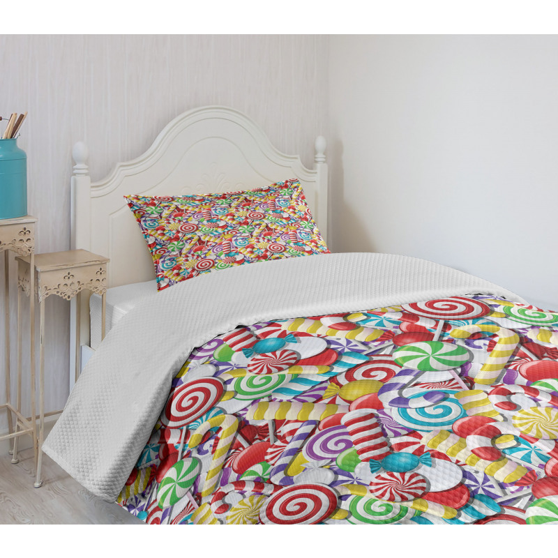 Bonbons Lollipops Bedspread Set