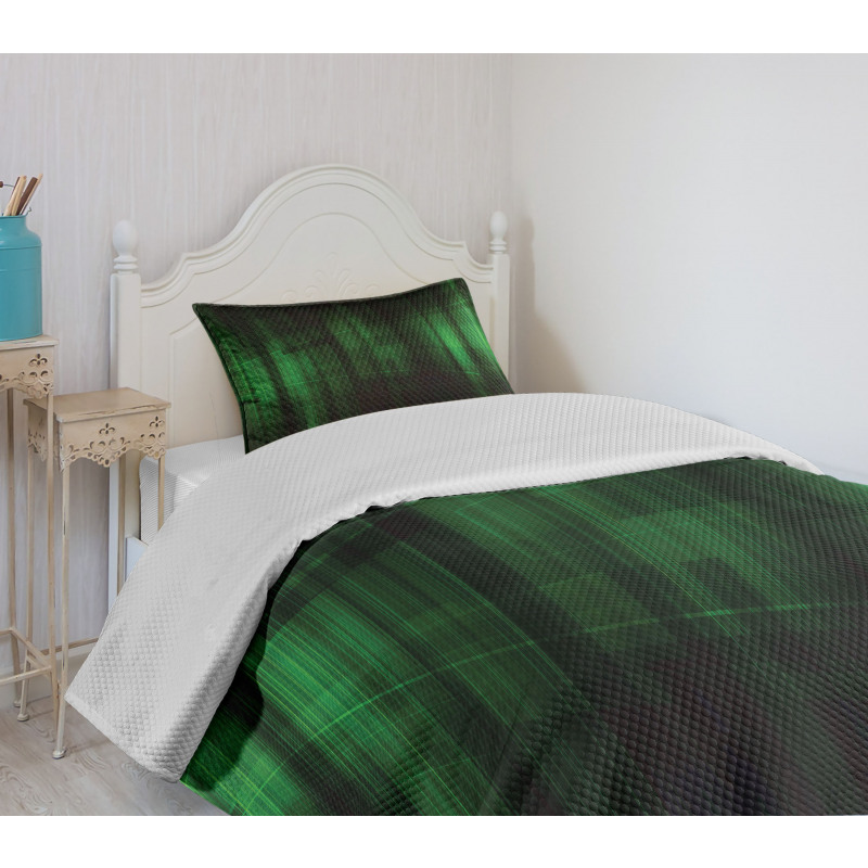 Technology Pattern Bedspread Set