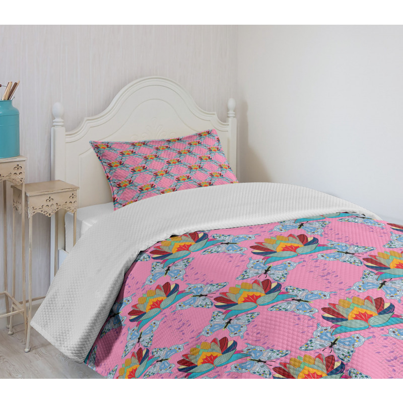 Flower of Prosperity Bedspread Set