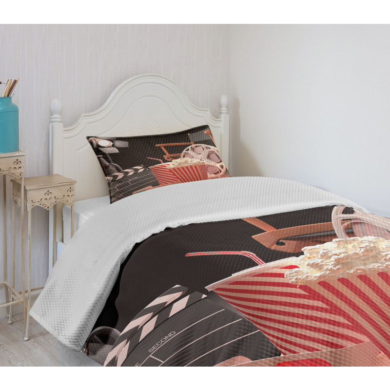 Film Industry Bedspread Set