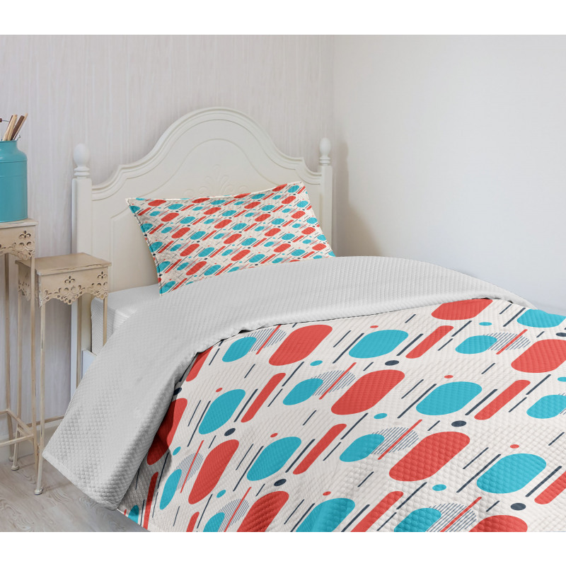 Lines and Stripes Bedspread Set