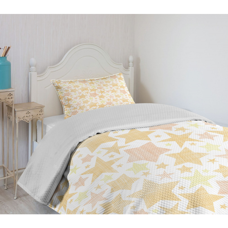 Abstract Heavenly Bodies Bedspread Set