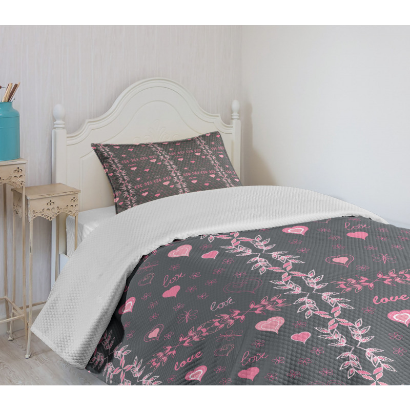 Love Spring Flora Bedspread Set