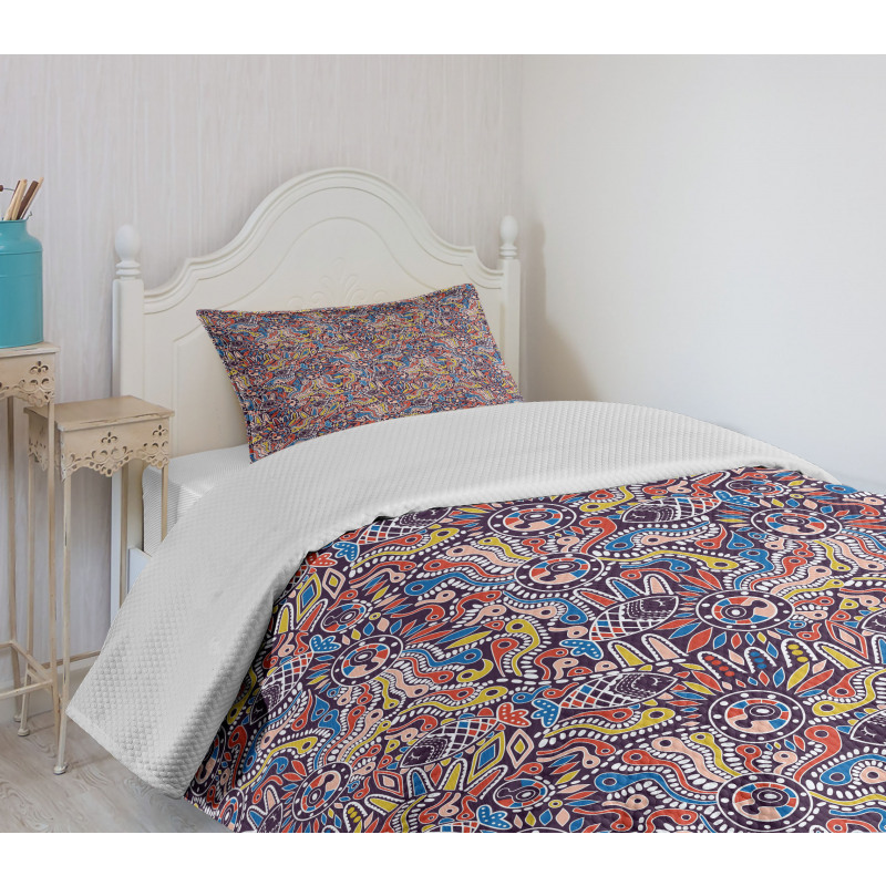 Mosaic Bohemian Bedspread Set