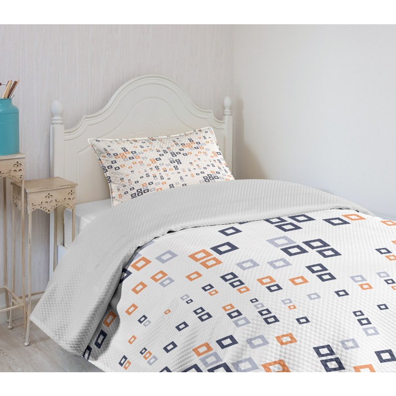 Square Composition Bedspread Set