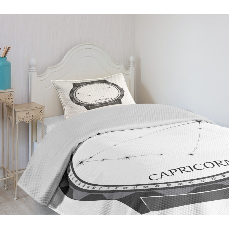 Watch Design Bedspread Set