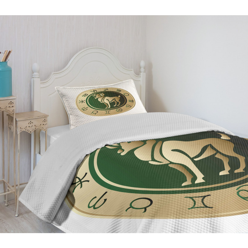 Circle Aries Art Bedspread Set