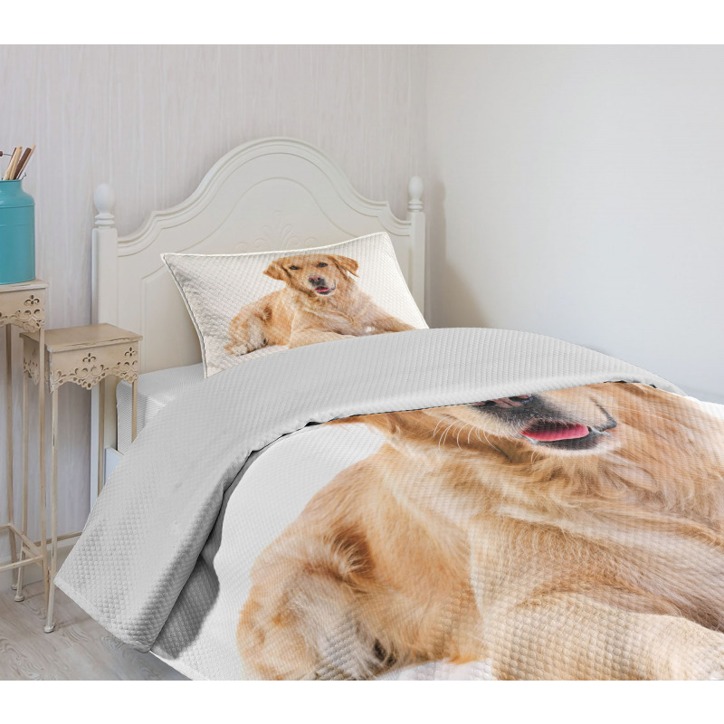 Young Puppy Bedspread Set