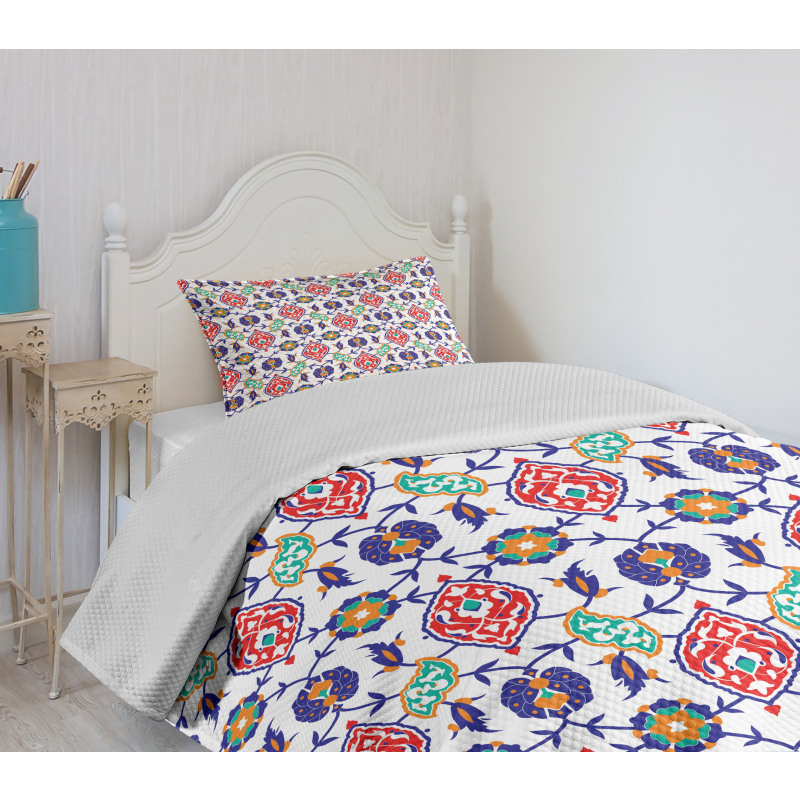 Moroccan Tiles Bedspread Set