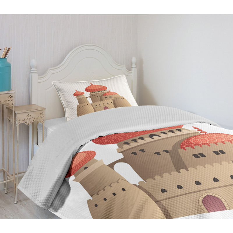 Fantasy Castle Cartoon Bedspread Set