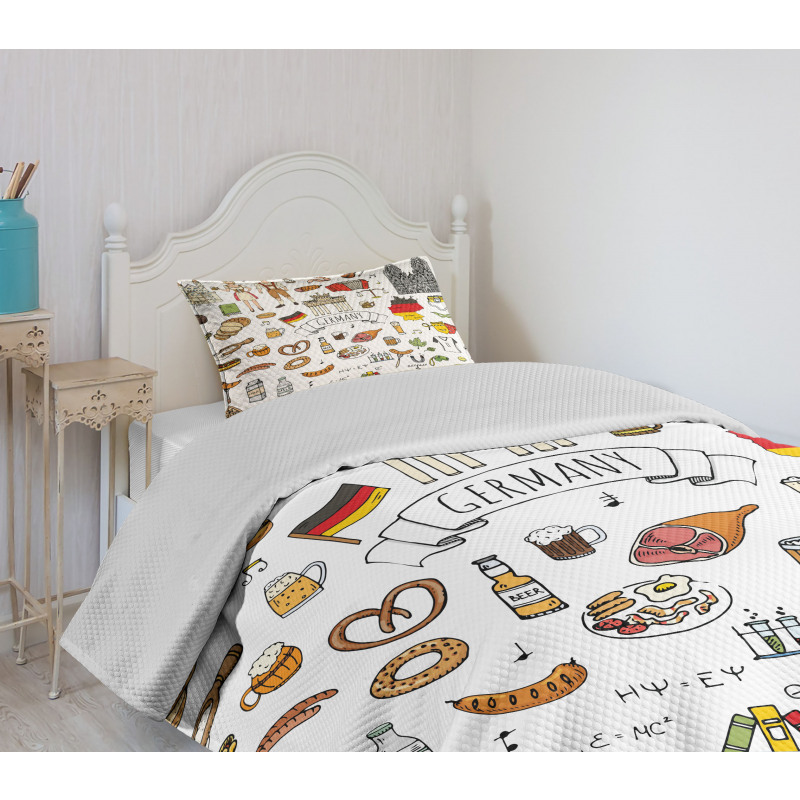 European Culture Bedspread Set