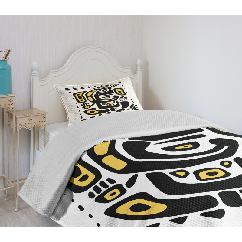 Oriental Yoga Pattern Bedspread Set