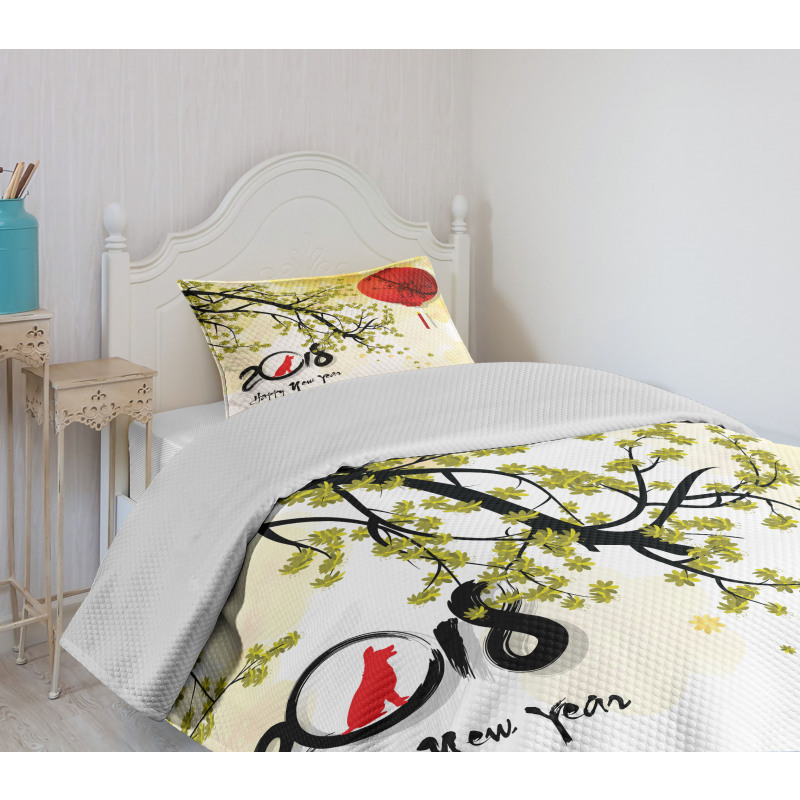 Thriving Branch Bedspread Set