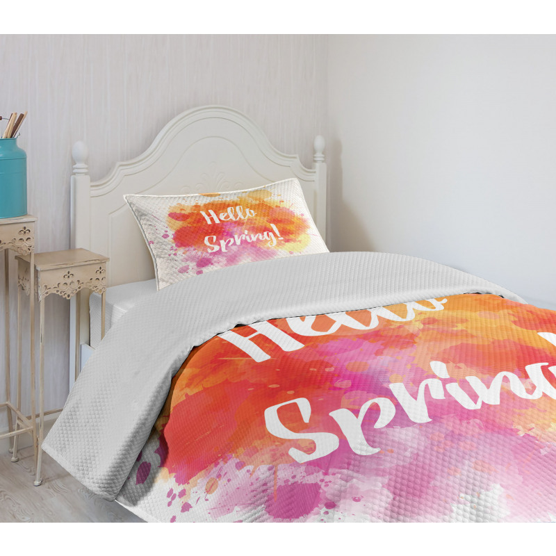 Hello Spring Bedspread Set