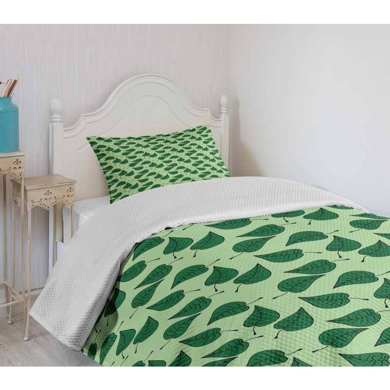 Composition of Nature Bedspread Set