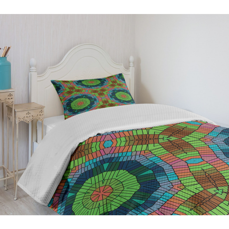 Native Art Bedspread Set