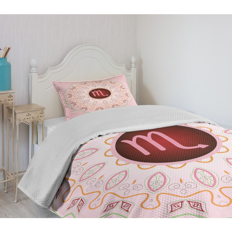 Mandala in Pink Bedspread Set